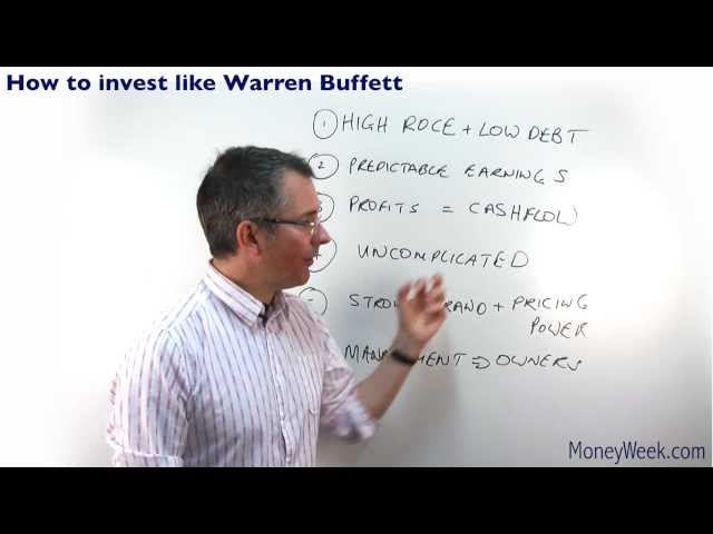 How to invest like Warren Buffett - MoneyWeek Investment Tutorials