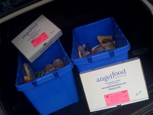 Boxes Where We Brought The Food